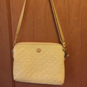 Coach Purse - Soft Yellow for Spring